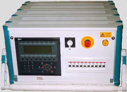 portables Steuerungssystem von vorne